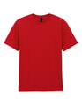 T-shirt Goedkoop Gildan 3000 Rood